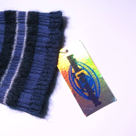 PARIA FARZANEH STRIPE SKULLY GREEN / BLUE