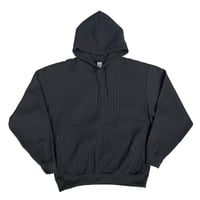 COMFORTABLE REASON POLY WAFFLE PARKA CHARCOAL