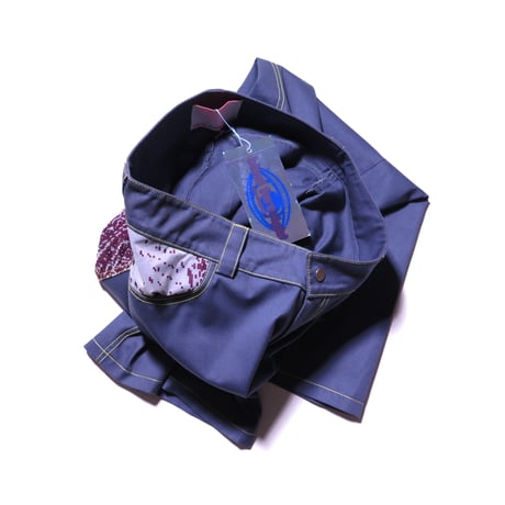 PARIA FARZANEH LOW RISE PANT NAVY