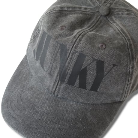 NANCY JUNKY 6 PANEL HAT BLACK