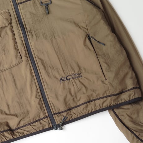 RC OUTDOOR SUPPLY FLEECE LINED GRIFFITH RUNNING JACKET OCHRE