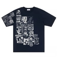 AMES DEPT PATCH TEE NAVY