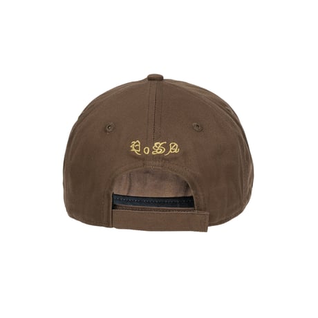 POSA PLUTO RAMPANT 5-PANEL CAP BROWN