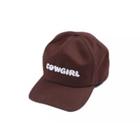 COWGIRL LOGO CAP BROWN