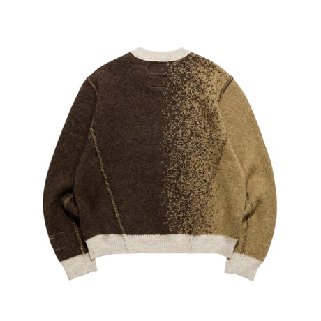 RC OUTDOOR SUPPLY SEQUOIA KNIT SWEATER BROWN / OCHRE