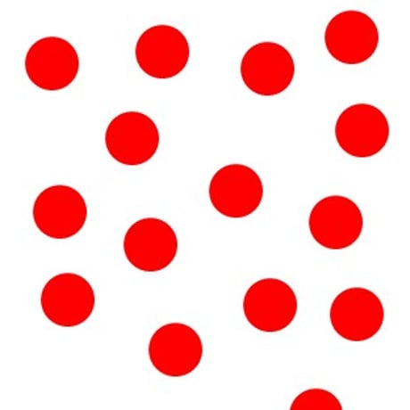 【PDFダウンロード版】 はじめてのドットカード｜Dots Cards - RED 1-20｜2〜5歳向け知育教材
