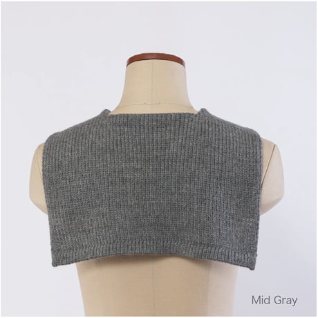 TSUYUMI A knitted sailor collar 〈手編み セーラー・カラー〉