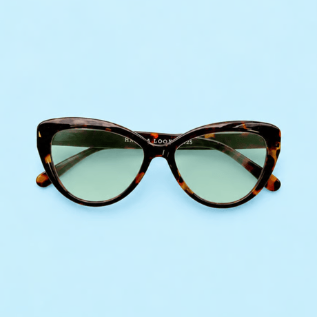 Have a Look リーディンググラス(ブルーライトカット付き) CAT EYE tortoise  (＋1.0/＋1.5)