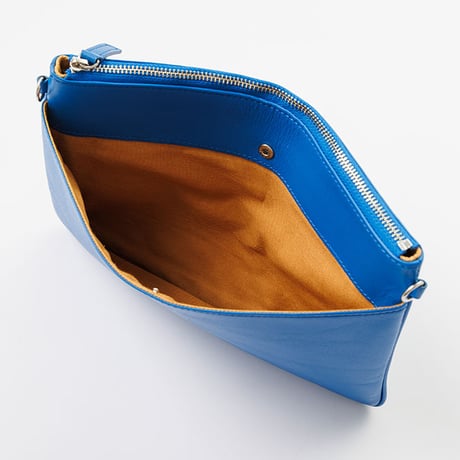 JINA CLASSICA カウレザー ショルダーバッグ