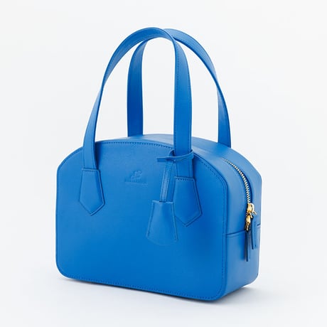 JINA CLASSICA カウレザー ミニボストンバッグ