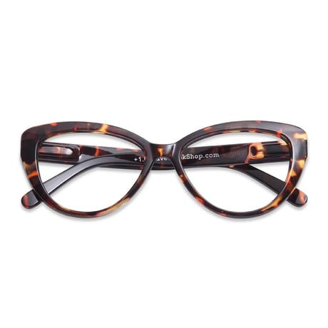 Have a Look リーディンググラス(ブルーライトカット付き) CAT EYE tortoise  (＋1.0/＋1.5)