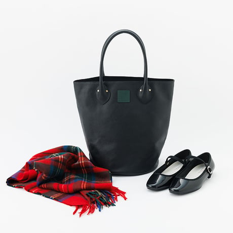 JINA CLASSICA カウレザー バケツトートバッグ
