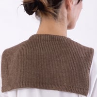 TSUYUMI A knitted sailor collar 〈手編み セーラー・カラー〉