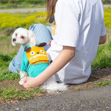 MonstersリュックTシャツ　ターコイズ