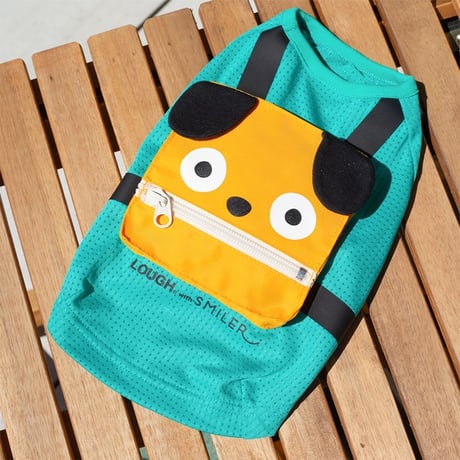 MonstersリュックTシャツ　ターコイズ