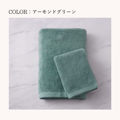 【高級感×耐久性】業務用ふわふわタオル　同色48枚セット（バスタオル1200匁・フェイスタオル360匁 各24枚）ホテル 民泊 サウナ エステ 温浴施設スレン染