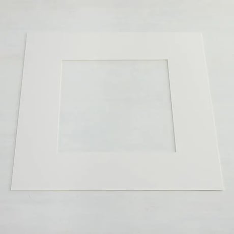 アートフレーム　FRAME nt（フレーム・ナチュラル） 500×500mm +額装用マット（ポスター300用）