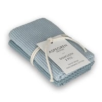 ASPEGREN Denmark ニットディッシュクロス2枚組（寒色系）