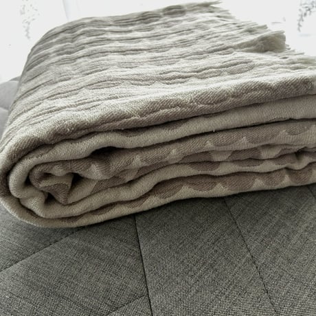 Almedahls アルメダールス　コットンブランケット PRICKTYG (水玉）