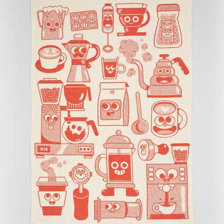 WRAP ティータオル（COFFEE TIME）