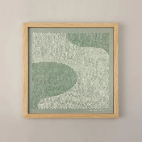 アートポスター　SUOMI　light blue 300×300mm