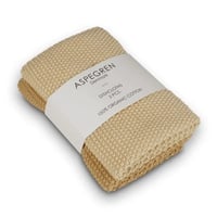 ASPEGREN Denmark ニットディッシュクロス2枚組 （暖色系）