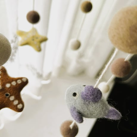 Gry & Sif グライアンドシフ　モビール Sea Animals