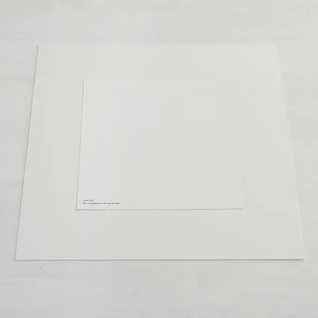アートフレーム　FRAME nt（フレーム・ナチュラル） 500×500mm +額装用マット（ポスター300用）