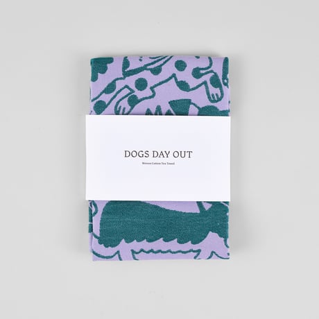 WRAP ティータオル（DOGS DAY OUT）
