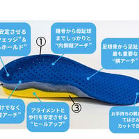 【本購入】ダウン症専用どこでもインソール『すてっぷ』