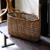 アケビ楕円籠