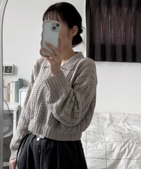 ハーフボタンポロ パターン / halfbutton polo pattern
