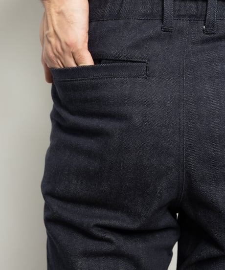 ストレートデニムパンツNAVY