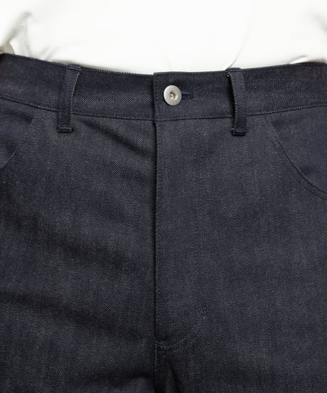ストレートデニムパンツNAVY