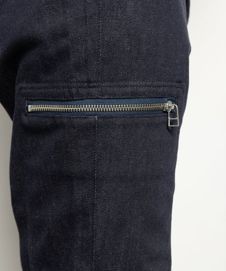 カーゴデニムパンツNAVY