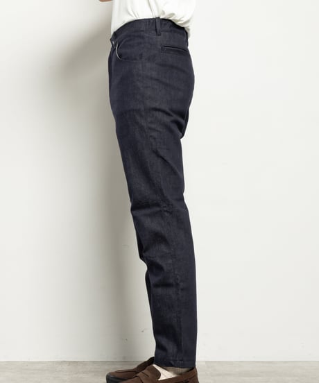 ストレートデニムパンツNAVY