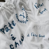ありのままでプリントのパフTシャツ