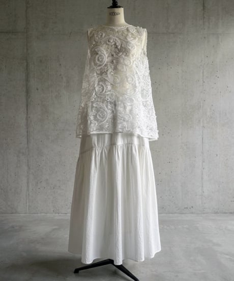 3Dレーストップス（WHITE）