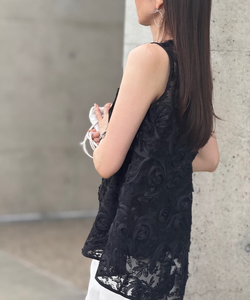 3Dレーストップス（BLACK） | Kashel