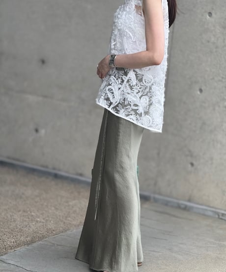3Dレーストップス（WHITE）