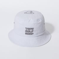 TOFU バケット by Kuchibue Golf Gentleman ホワイト×ブラック
