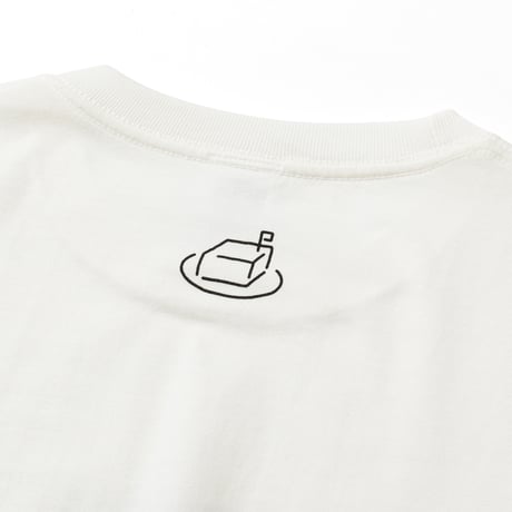 TOFU GOLF SHOP Tシャツ ホワイト×ブラック