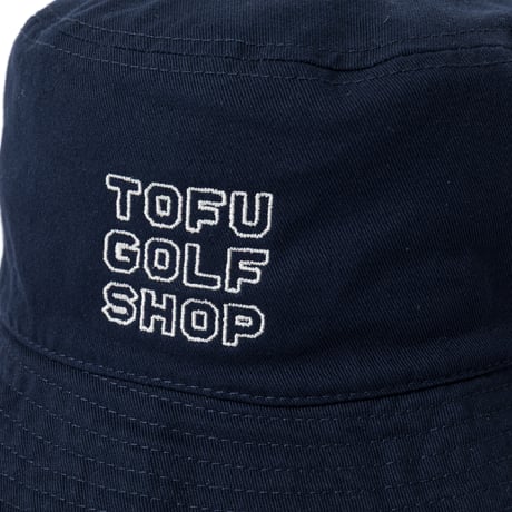 TOFU バケット by Kuchibue Golf Gentleman ネイビー×ホワイト