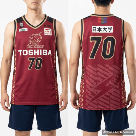 川崎ブレイブサンダース 応援 ユニフォーム2枚セット 70
