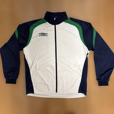 UMBRO ジャージ セットアップ ネイビー ホワイト グリーン 上M 下O
