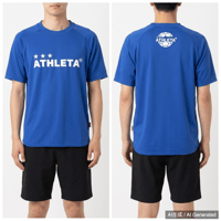 ATHLETA プラクティスシャツ ブルー
