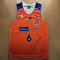 新潟アルビレックスBB 齋藤崇人元選手 ユニフォーム #6 サイン入り