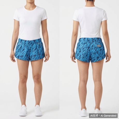 adidas Stella McCartney ランニングショーツ レディースM