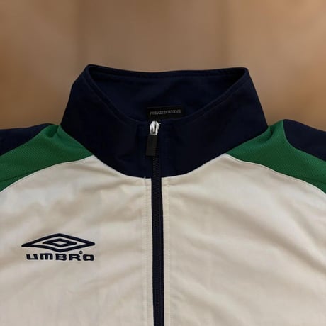 UMBRO ジャージ セットアップ ネイビー ホワイト グリーン 上M 下O