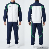 UMBRO ジャージ セットアップ ネイビー ホワイト グリーン 上M 下O